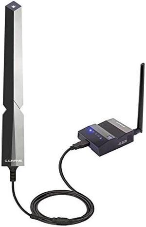 CC Vector Long Range WiFi Receiver System - Repeats to All WiFi Devices at a Distant Location. Boost Coverage to Garage, Garden, Upstairs, Back Rooms, and More; 2.4 GHz