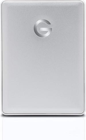 G-Technology 2TB G-DRIVE mobile USB 3.0 Portable External Hard Drive, Silver - 0G06072-1