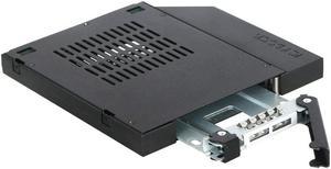 ICY DOCK 2.5" SSD / HDD Hot-Swap SATA Mobile Rack for 12.7mm Slim CD/DVD-ROM Optical Bay | ToughArmor MB411SPO-1B (Fits 12.7mm Height ODD Slot)