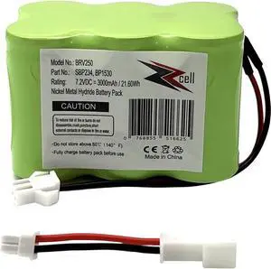 ZZcell® Battery Replacement for Birdog USB Satellite Signal Meter Versions 2.5, 3, 4 SBP234, BP7233-2 USB Plus BIRDOGUSBPLUS