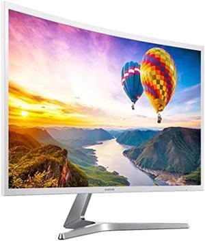 New Samsung 32 Full HD Curved Screen LED TFT LCD Monitor Glossy White MagicBright FreeSync Technology Eco Saving Plus Eye Saver DisplayPort HDMI LC32F397FWNXZA