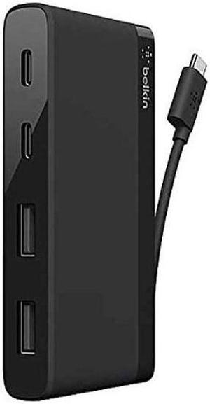 Belkin / Linksys - B2B153-04-BLK USB-C 4-Port Mini Hub - Hub - 2 x USB + 2 x USB-C - Desktop