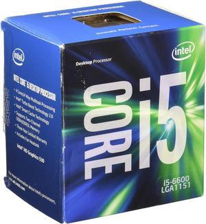 Intel Boxed Core I5-6600 FC-LGA14C 3.30 Ghz 6 M Processor Cache 4 LGA 1151 BX80662I56600