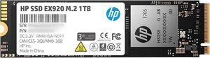 HP EX920 M.2 1TB PCIe 3.1 X4 Nvme 3D TLC NAND Internal Solid State Drive (SSD) Max 3200 Mbps 2Yy47Aa#ABC