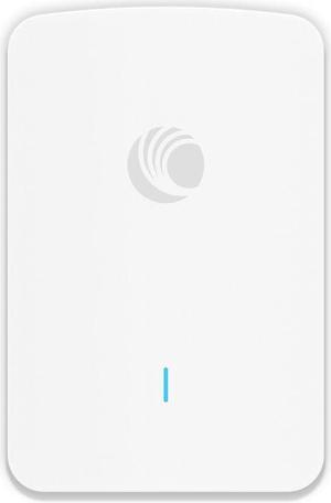 Cambium Networks XV2-22H Indoor Dual-Radio Wi-Fi 6 Wall Plate Access Point - 802.11ax 2x2 2.4GHz & 5GHz, Omnidirectional Antenna, 3 x 1 GbE Ethernet, Cloud MGMT, BLE/Zigbee, Hotel, Apt, Offices (US)