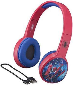 eKids iHome Disney Spiderman BT Youth HEADPHON, Red
