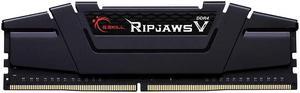 G.SKILL Ripjaws V Series (Intel XMP) DDR4 RAM 32GB (1x32GB) 3200MT/s CL16-18-18-38 1.35V Desktop Computer Memory UDIMM - Black (F4-3200C16S-32GVK)
