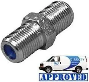 Perfect Vision High-Frequency F-81 Barrel Connectors Bag of 100 (PV05F81HF)