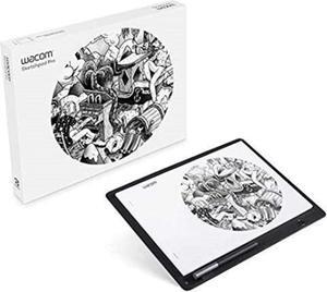 Wacom Sketchpad Pro Graphic Pen Drawing Tablet Similar Intuous Pro Genuine Leather, Software Included, Compatible with Windows, Mac OS, AppleiOS, Android,  EXCLUSIVE - Built for Professionals