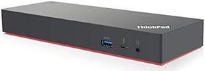 Lenovo ThinkPad Thunderbolt 3 Dock Gen 2 135W (40AN0135) Dual UHD 4K Display Capability, 2 HDMI, 2 DP, USB-C, USB 3.1 with 3 Years Warranty Card