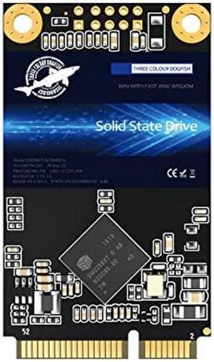 SSD mSATA 1TB Dogfish Internal Solid State Drive High Performance Hard Drive for Desktop Laptop SATA III 6Gb/s Includes SSD 16GB 32GB 60GB 64GB 120GB 128GB 240GB 250GB 480GB 500GB 1T (1TB MSATA)