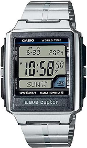 Casio] Watch Wave Septer [Japan Import] Radio Clock Super Illuminator Type WV-59RD-1AJF Silver