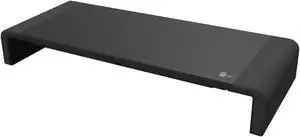 SIIG 20.5" Monitor and Laptop Stand Riser for Desk with Phone Stand and Storage, Width Adjustable 16.5" to 20.5", Max Weight 55lbs, 7.87" Depth (CE-MT2P12-S1)