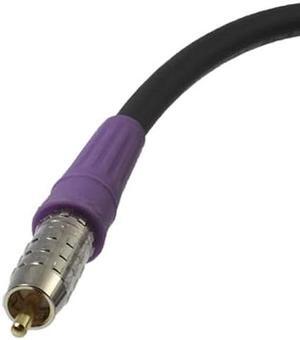 Blue Jeans Cable LC-1 Double-Shielded Low Capacitance Subwoofer Cable, 10 Foot, Black