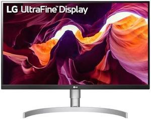 LG 27UL850W 27 Inch UltraFine 3840 x 2160 IPS Display with VESA DisplayHDR 400 and USB TypeC Connectivity White