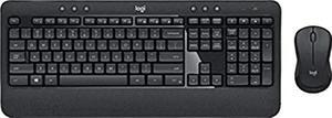 Logitech MK540 Advanced Wireless Keyboard and Wireless M310 Mouse Combo -- Full Size Keyboard and Mouse, Long Battery Life, Caps Lock Indicator Light, Hot Keys, Secure 2.4GHz Connectivity (MK540)