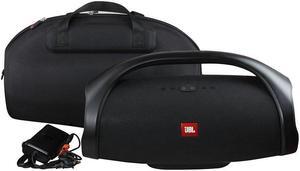 Hermitshell Hard Case for JBL Boombox - Waterproof Portable Bluetooth Speaker (Black)