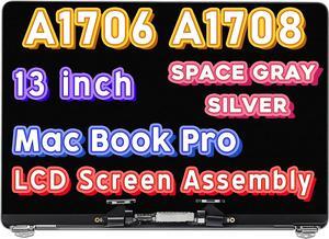 Space Gray Retina LCD Screen Display Assembly for MacBook Pro 13" A1706 A1708