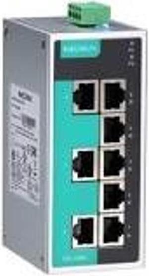MOXA EDS-208A - 8 Ports Unmanaged Ethernet Switch, -10 to 60degC