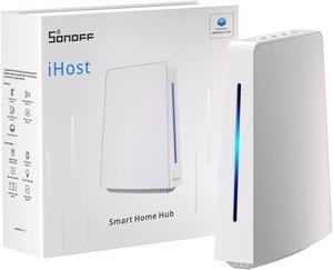 SONOFF iHost Smart Home Hub 2G Central Control Gateway Private Local Server for Secure Home Automation LANZigbee Compatibility Local Data Storage and Open API for CustomizationRV1109 DDR4 2GB