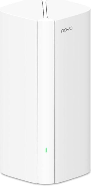 Tenda AX3000 Mesh WiFi 6 System Nova MX12-2800 sq.ft WiFi Coverage - Whole Home WiFi Mesh System - 1.7 GHz Quad-Core CPU - Dual-Band Mesh Network for 160+ Devices - 3 Gigabit Ports per Unit - 1-Pack