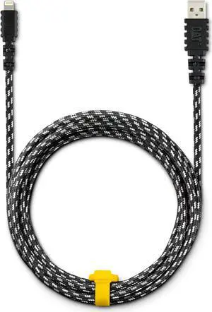 CAT CHARGER CABLE - iPhone Charger Fast Charging 10 ft Long Apple Certified Lightning Cable - USB A Male To Male - Apple MFi Certified Ultra Strong + Durable iPad/iPhone Charging Cable