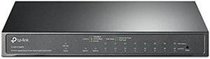 TP-Link TL-SG1210MPE | 8 Port Gigabit PoE Switch | Easy Smart Managed | 8 PoE+ Ports @123W, w/ 2 Uplink Gigabit Ports + 1 Combo SFP Slot | 3 Year Manufacturer Warranty | QoS, Vlan, IGMP & LAG