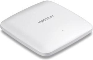 TRENDnet AX1800 Dual Band WiFi 6 PoE+ Access Point, 1201Mbps WiFi AX + 576Mbps WiFi N, MU-MIMO, OFDMA,1024 QAM, WDS, Client Bridge, WDS Bridge, AP, WDS Station, White, TEW-921DAP TRENDnet AX1800 Dual Band WiFi 6 PoE+ Access Point, 1201Mbps WiFi AX + 576Mbps WiFi N, MU-MIMO, OFDMA,1024 QAM, WDS, Client Bridge, WDS Bridge, AP, WDS Station, White, TEW-921DAP