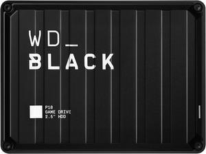 WD_BLACK 5TB P10 Game Drive - Portable External Hard Drive HDD, Compatible with Playstation, Xbox, PC, & Mac - WDBA3A0050BBK-WESN