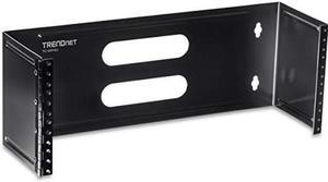 TRENDnet 4U 19-inch Hinged Wall Mount Bracket for Patch Panels and PDU Power Strips, TC-WP4U, Supports EIA-310, Steel Construction,Use with TRENDnet TC-P24C6 & TC-P16C6 Patch Panels(sold separately)