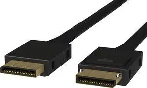 LINKUP - OCuLink PCIe Gen 4 SFF-8611 4i to OCuLink SFF-8611 SSD Data Active Cable w/Nylon Cable Jacket 75cm