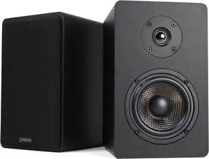 Micca MB42X Advanced Bookshelf Speakers for Home Theater Surround Sound, Stereo, and Passive Near Field Monitor, 2-Way (Black, Pair)