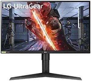 LG UltraGear QHD 27-Inch Gaming Monitor 27GL83A-B - IPS 1ms (GtG), with HDR 10 Compatibility, NVIDIA G-SYNC, and AMD FreeSync, 144Hz, Black