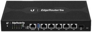 Ubiquiti EdgeRouter 6P, 6-Port Gigabit Router with 1 SFP Port (ER-6P-US)
