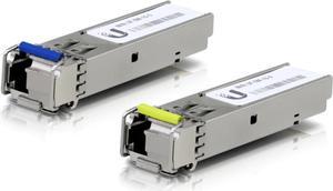Ubiquiti Networks UACC-OM-SM-1G-S-2 Network transceiver Module Fiber, W127021413 (transceiver Module Fiber Optic 1250 Mbit/s SFP)
