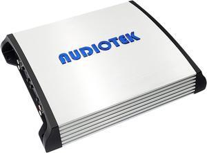 Audiotek AT804 4 Channel Stereo Car Amplifier - 1000 Watts, 2 Ohm Stable, LED Indicator, Full Range, Class AB, MOSFET Power Supply, Great for Speakers