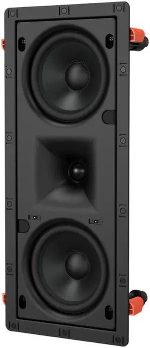 OSD Nero Dual 5.25" in Wall LCR Speaker 150W, 1" Silk Horn Tweeter, Single IWLCR53