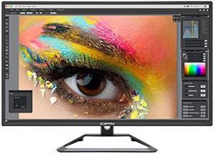 Sceptre IPS 27" 4K UHD LED Monitor up to 75Hz DIsplayPort HDMI DVI Build-in Speakers, Frameless Machine Black 2020 (U279W-4000R)