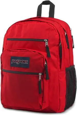 JanSport Laptop Backpack - Computer Bag with 2 Compartments, Ergonomic Shoulder Straps, 15 Laptop Sleeve, Haul Handle - Red Tape