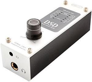 Portable USB DSD 192 KHz / 24bit DAC and Headphone Amplifier - DSD64 DSD128. Use with Smartphones/Digital Audio Players/Tablets/Laptops SD-DAC63057