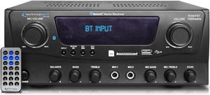 Technical Pro RXM7BT 1000w Home Receiver Bluetooth Amplifier Amp w/USB/SD/FM