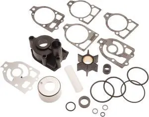 Water Pump Impeller KIT for 65 75 80 85 90 100 110 115 135 140 150 175 200 220HP Mercury Mariner v6 MERCRUISER Alpha ONE GEN 1, R, MR, PRE Alpha