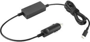 Lenovo 40AK0065WW 65W USB-C DC Travel Adapter - Car power adapter - DC 12 / 24 V - 65 Watt - for Tablet 10, ThinkPad 11, A485, L380 Yoga, X1 Carbon, X
