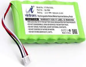 VI VINTRONS Battery Replacement Compatible for Brother PT-7600, PT-7600 Label Printer, P-Touch,