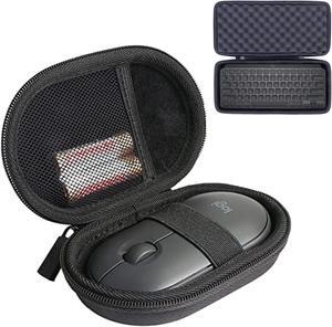 Hard Case for Logitech Pebble M350 Mouse + MX Keys Mini Keyboard