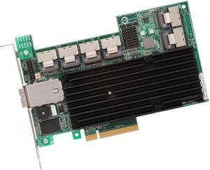 LSI Logic MegaRAID 9280-24i4e SAS RAID Controller - Serial Attached SCSI, Serial ATA/600 - PCI Express 2.0 x8 - Plug-in Card - 0, 1, 5, 6, 10, 50, 60, JBOD - 512MB