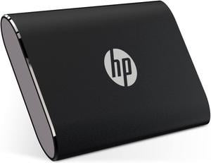 HP P500 Portable SSD 1TB - USB 3.2 Gen 1 Type C, USB- External Solid State Hard Drive - Up to 420MB/s, Black - 1F5P4AA#ABC