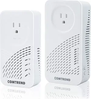 Comtrend 2Gbps G.hn Powerline Ethernet Adapter with Wireless AC I 2-Unit Kit (PG-9182AC-KIT)