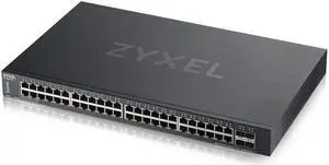 ZYXEL 52-Port Gigabit Ethernet Smart Switch (XGS1930-52) - Managed, 4x 10G SFP+, Optional Nebula Cloud Management, Rackmount, Limited Lifetime Protection ZYXEL 52-Port Gigabit Ethernet Smart Switch (XGS1930-52) - Managed, 4x 10G SFP+, Optional Nebula Cloud Management, Rackmount, Limited Lifetime Protection
