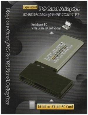 Digigear 16bit / 32 bit CardBus PCMCIA PC Card to 34 mm ExpressCard Adapter/Reader/Writer